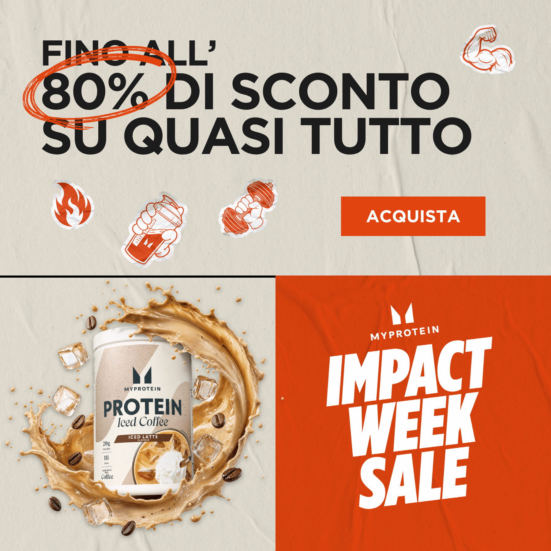 fino all'80%