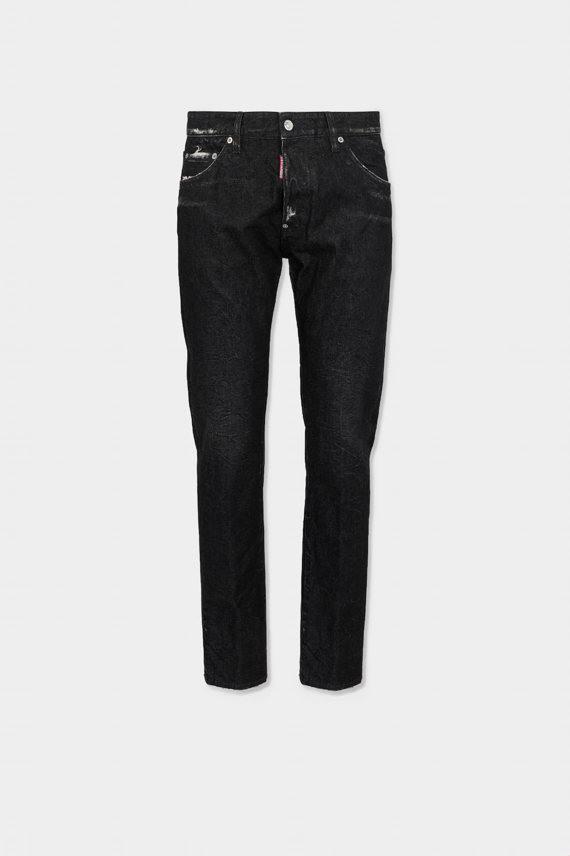 Black Aviator Teddy Jeans