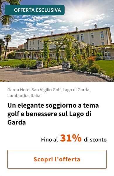 Un elegante soggiorno a tema golf e benessere sul Lago di Garda