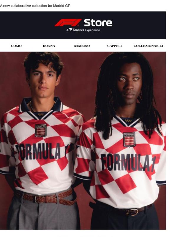 Now Live: F1 x Pompeii