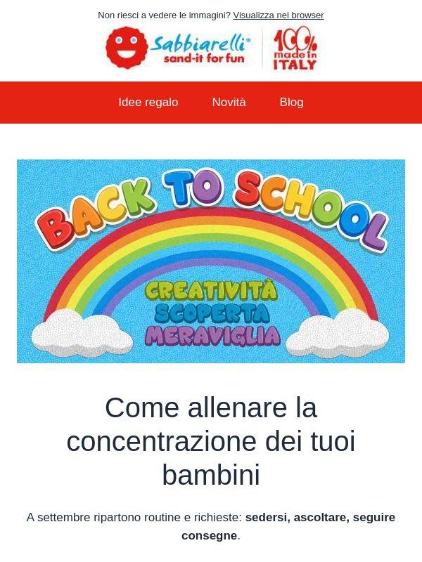 Back to school: allenare attenzione… giocando