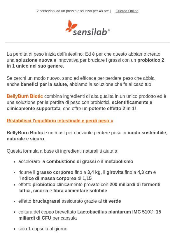Probiotico&bruciagrassi per la perdita di peso🔥