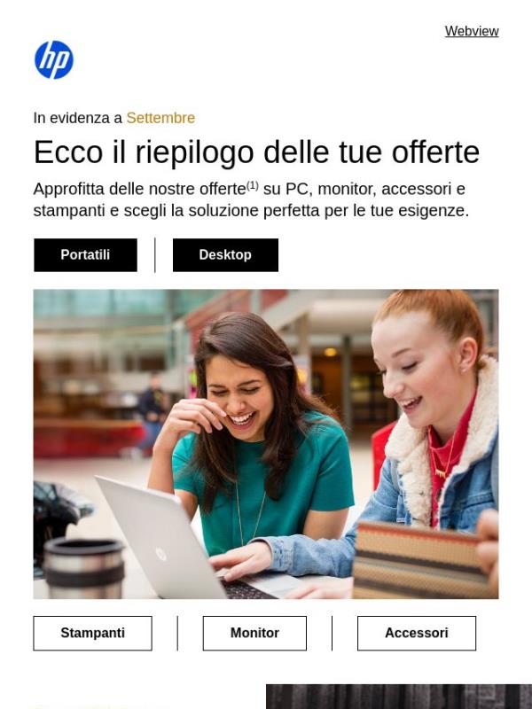 Ecco il tuo riepilogo mensile