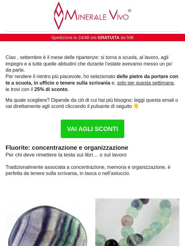 Promozione Back to School & Work! -25% 💎