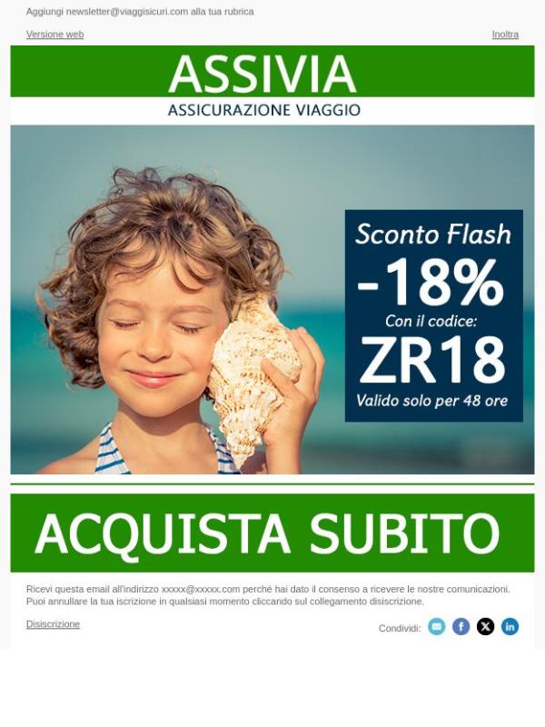 - 18% su tutte le nostre polizze!