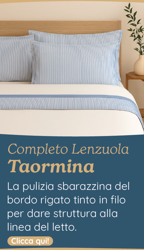 Completo Lenzuola Taormina