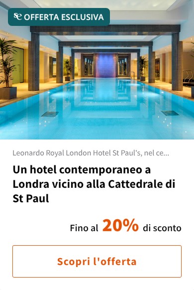 Un hotel contemporaneo a Londra vicino alla Cattedrale di St Paul