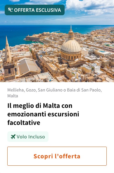Il meglio di Malta con emozionanti escursioni facoltative