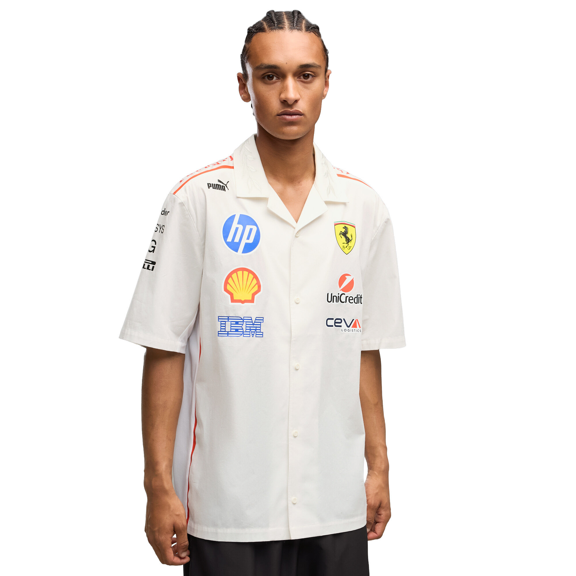 Maglietta Scuderia Ferrari 2026 Team Special Edition Monza - Bianca