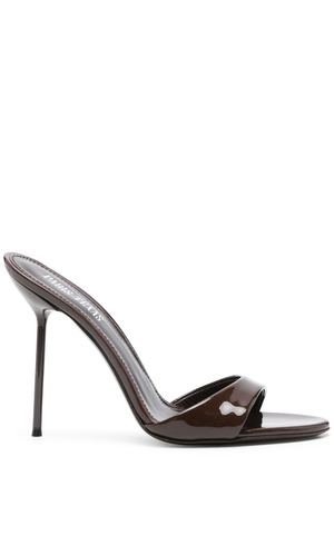 Lidia patent leather mules