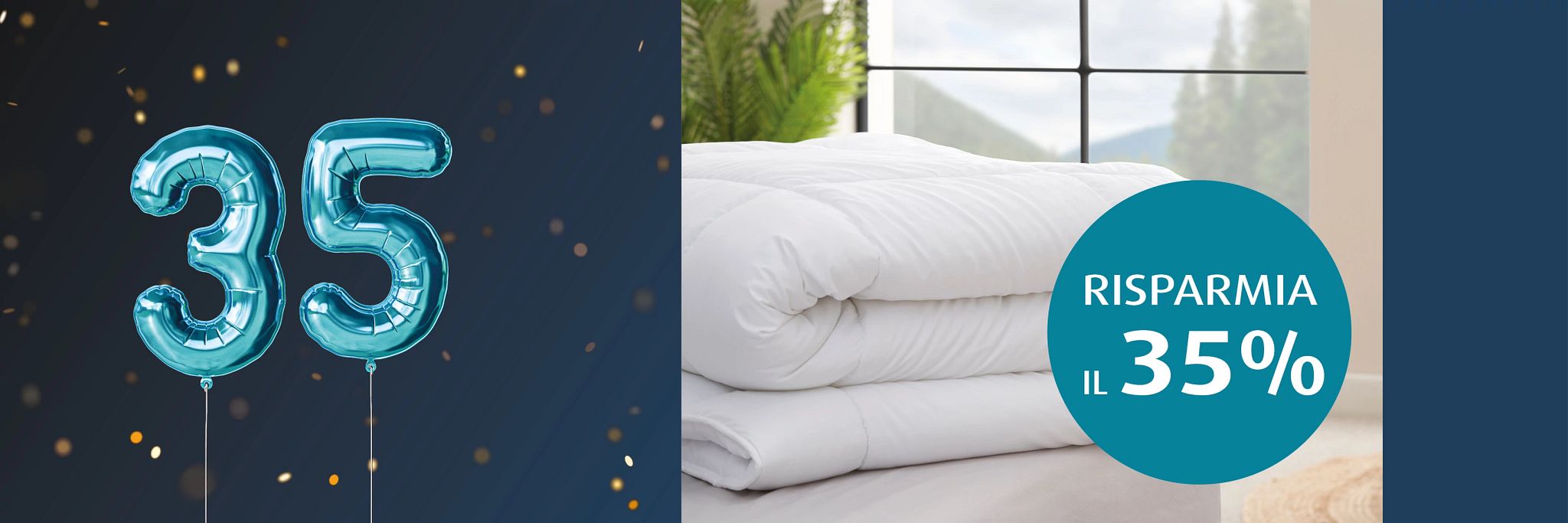 Promo piumini 35 %
