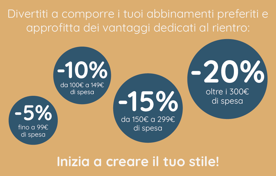 Scopri la Promo del Cambio Stagione!