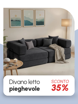 Divano letto pieghevole