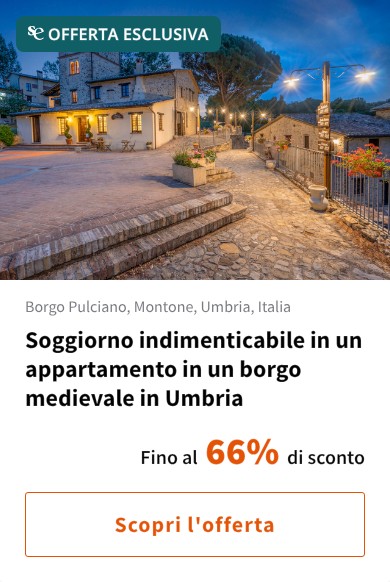 Soggiorno indimenticabile in un appartamento in un borgo medievale in Umbria