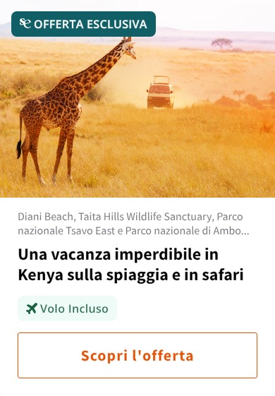 Una vacanza imperdibile in Kenya sulla spiaggia e in safari