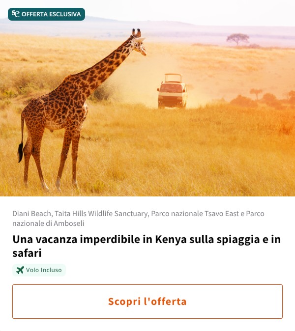 Una vacanza imperdibile in Kenya sulla spiaggia e in safari