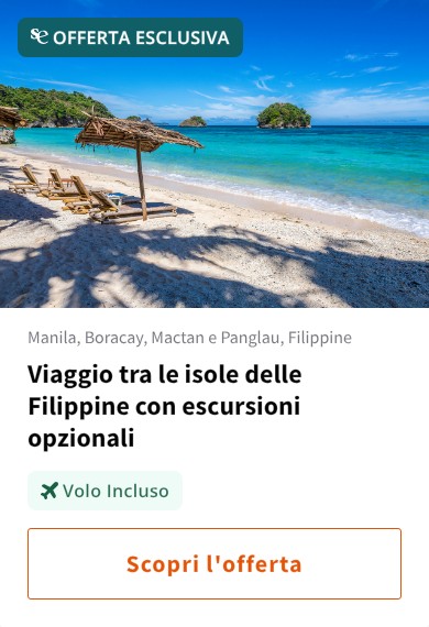 Viaggio tra le isole delle Filippine con escursioni opzionali