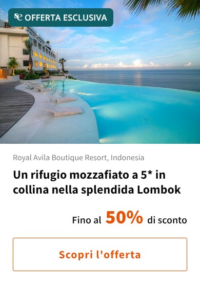 Un rifugio mozzafiato a 5* in collina nella splendida Lombok