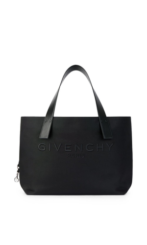 Folded nylon tote
