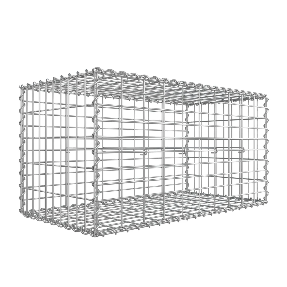 Image of Gabbioni in Metallo Zincato per Decorazioni da Giardino
