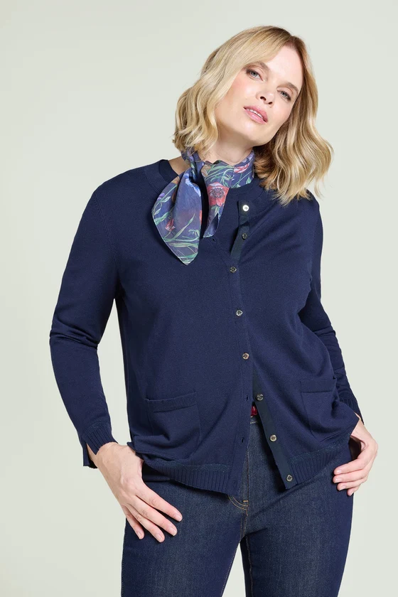 CARDIGAN IN VISCOSA COMFORT