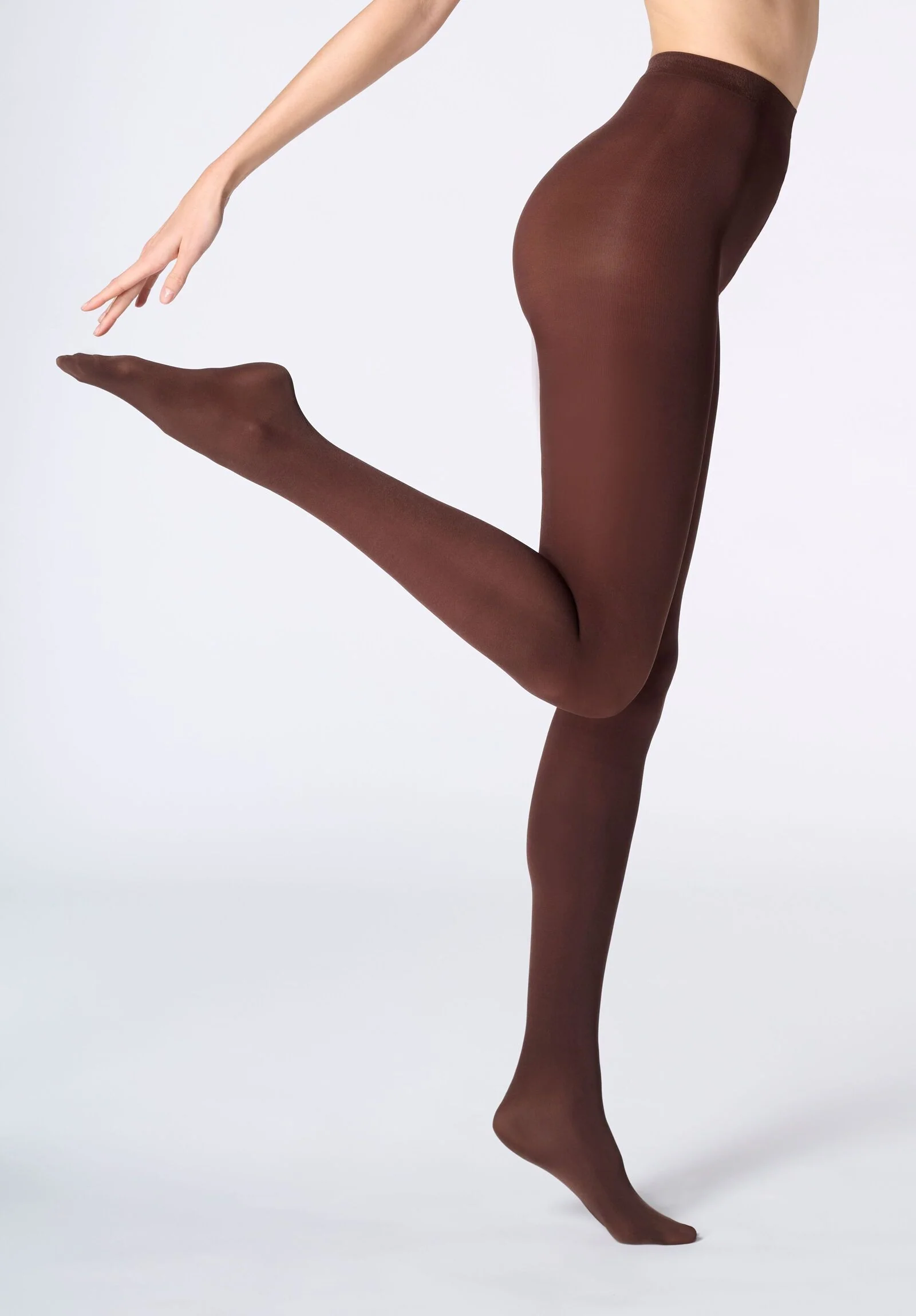 Image of Collant Coprente All Colors 50 - Cioccolato 3