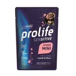 Image of Prolife Puppy Sensitive Mini Agnello e riso umido cucciolo