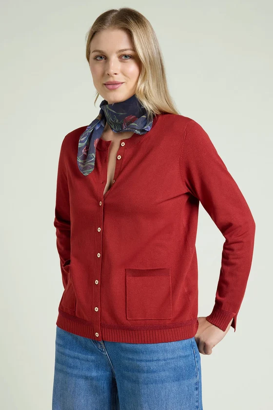 CARDIGAN IN VISCOSA COMFORT