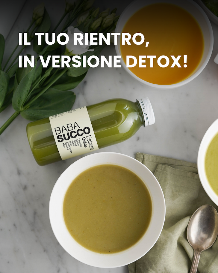 Il tuo percorso Detox inizia qui!