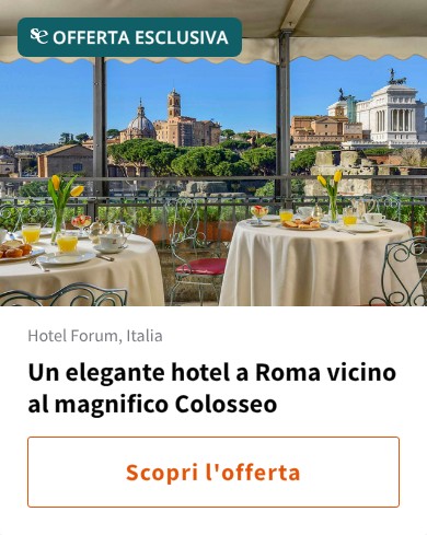 Un elegante hotel a Roma vicino al magnifico Colosseo