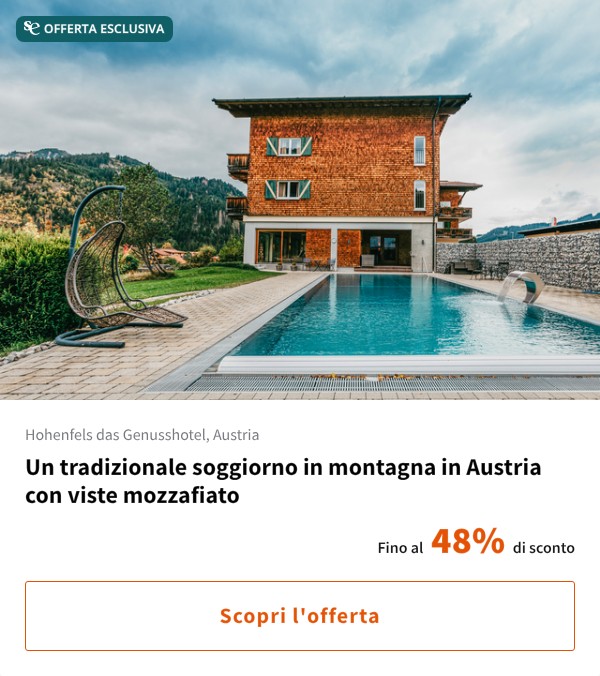 Un tradizionale soggiorno in montagna in Austria con viste mozzafiato