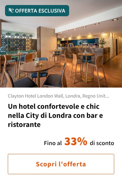 Un hotel confortevole e chic nella City di Londra con bar e ristorante