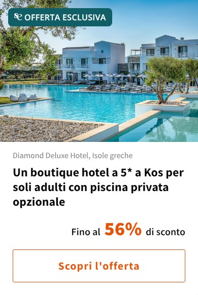 Un boutique hotel a 5* a Kos per soli adulti con piscina privata opzionale
