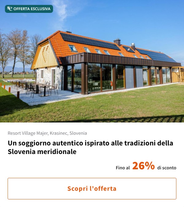 Un soggiorno autentico ispirato alle tradizioni della Slovenia meridionale