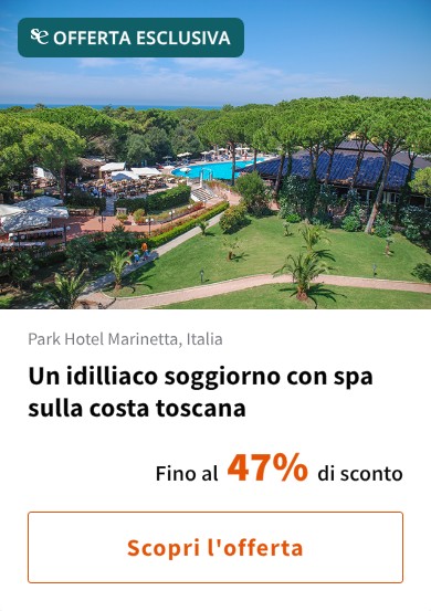 Un idilliaco soggiorno con spa sulla costa toscana