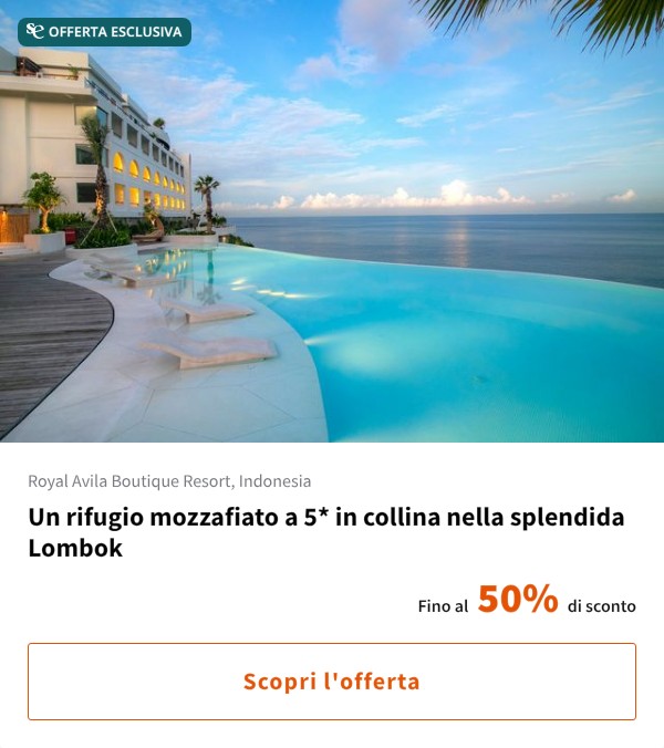 Un rifugio mozzafiato a 5* in collina nella splendida Lombok