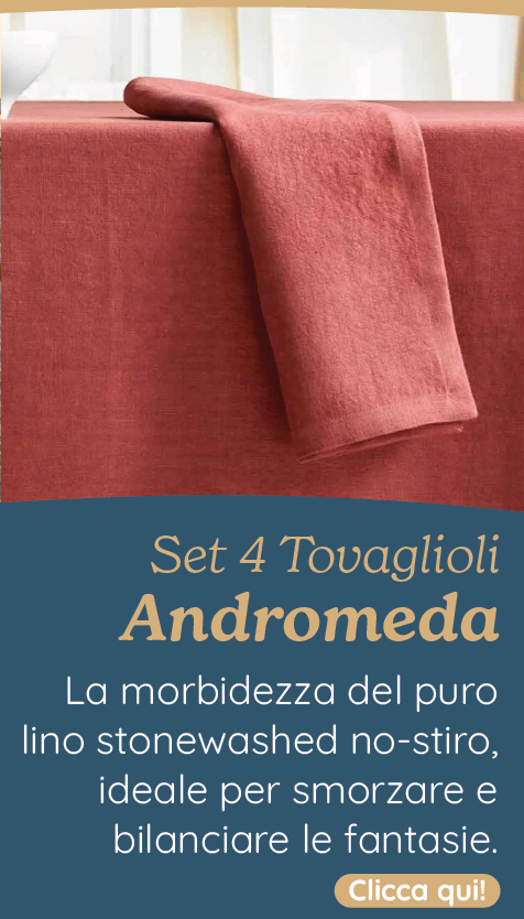 Set 4 Tovaglioli Andromeda