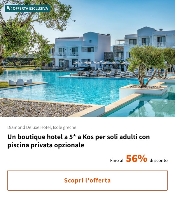 Un boutique hotel a 5* a Kos per soli adulti con piscina privata opzionale