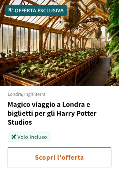 Magico viaggio a Londra e biglietti per gli Harry Potter Studios