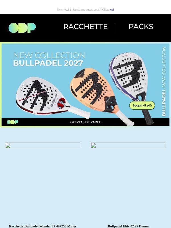 Scopri la nuova collezione Bullpadel ⚡