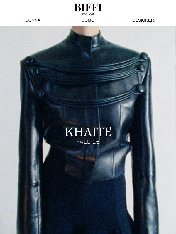 La collezione KHAITE Fall 26 è arrivata