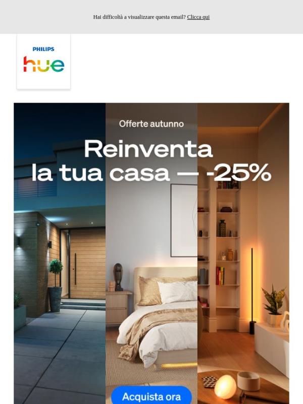 È il momento del restyling autunnale: ottieni il 25% di sconto