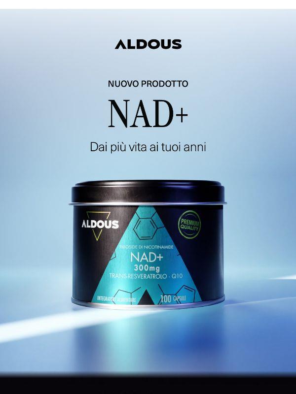 Nuovo prodotto: NAD+ 🟩 Dai più vita ai tuoi anni.