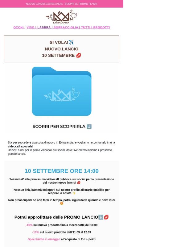 SI VOLA!✈️ NUOVO LANCIO 10 SETTEMBRE 💋