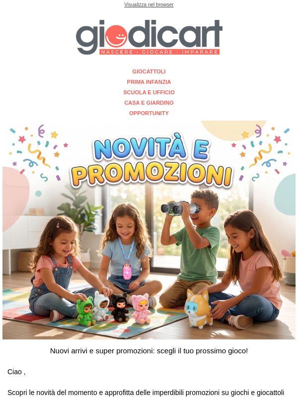 🎉 Il divertimento è arrivato: scopri novità e super offerte!