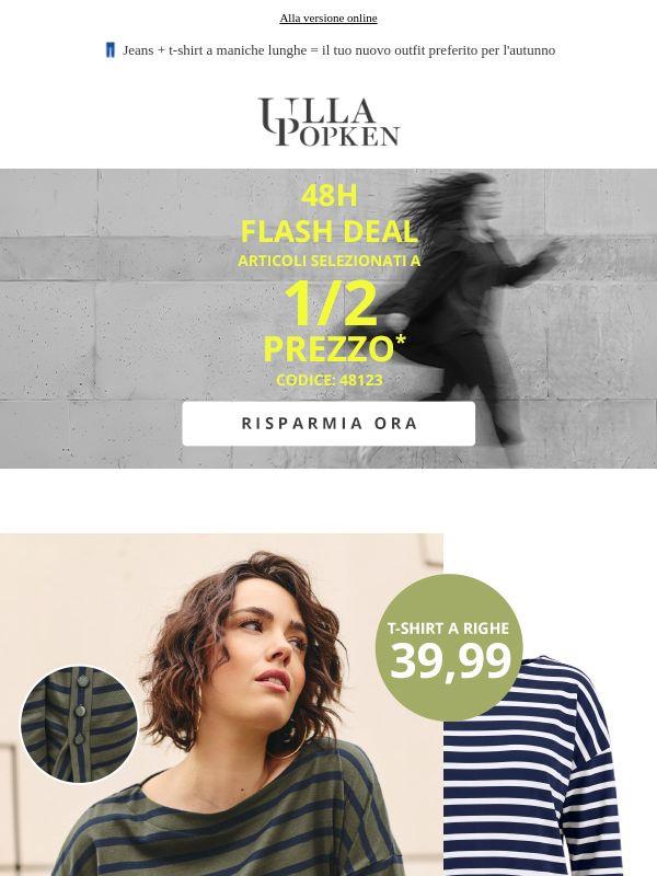48h Flash Deal: articoli selezionati a metà prezzo 😍