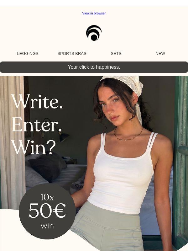 Fancy a 50€ voucher? 🎁