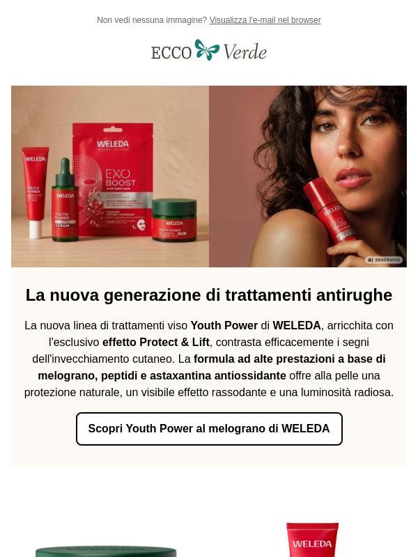✨Trattamenti viso Youth Power di WELEDA