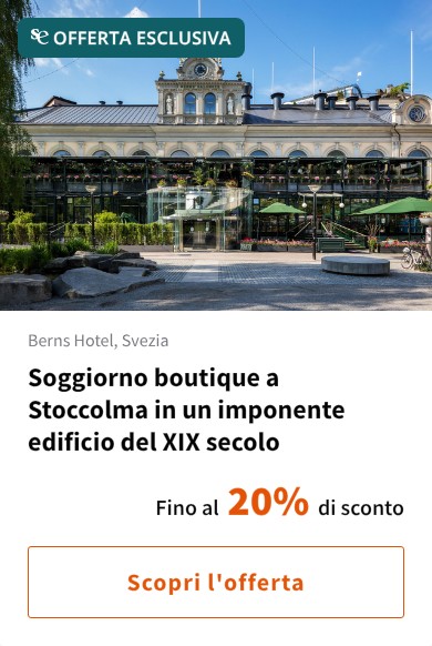 Soggiorno boutique a Stoccolma in un imponente edificio del XIX secolo