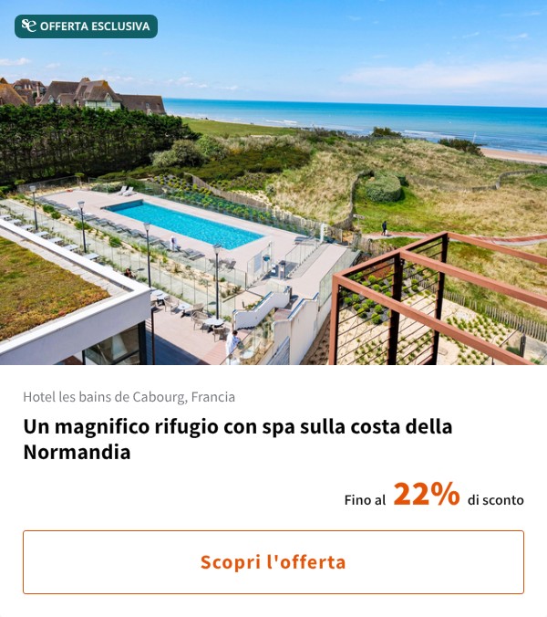 Un magnifico rifugio con spa sulla costa della Normandia